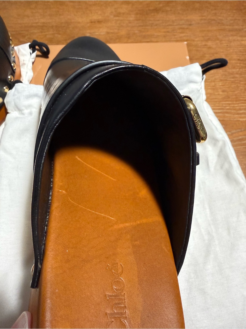 Chloé Women's Jeannette Clogs NWT - Picture 13 of 13